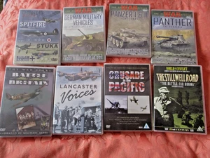 8  WW2  /  MILITARY / WAR DVD's - 5 NEW SEALED  - SEE ALL PIC'S FOR TITLES - Bild 1 von 4