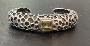 SCHÖNES DIAN MALOUF ARMBAND STERLINGSILBER/PERIDOT JAGUAR! - Bild 1 von 13