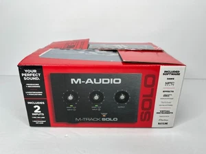 M-Audio M-Track Solo USB Audio Interface - Picture 1 of 5