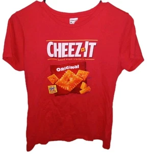 Cheez It Original Red Women's Medium Short Sleeve T-Shirt By Mademark - Picture 1 of 2