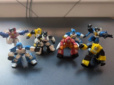 Transformers Robot Heroes Bundle x8 Figures Hasbro Gen 1 Bundle  - Image 1 of 4