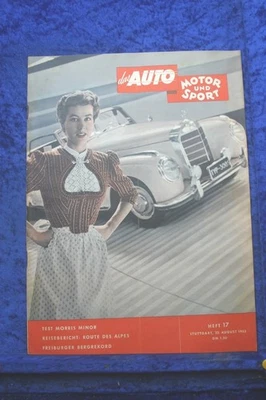 L'Auto 17/53 (B) AMS Morris Minor NSU Lambretta Hansa - Immagine 1 di 3