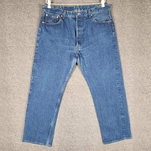 Levi's 501xx Jeans Men W40 L31 (37x29) Blue Straight Leg Button Fly USA 501-0000 - Bild 1 von 14