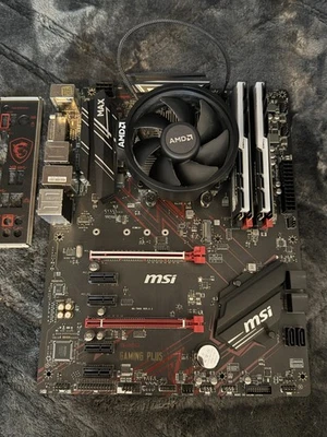 Mainboard Bundle AM4 + CPU Ryzen 5 + 32GB RAM - Bild 1 von 4