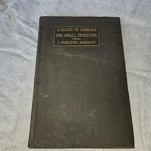 Surgery of The Stomach and Small Intestine Horsley 1926 illustrated Appleton - Imagen 1 de 19