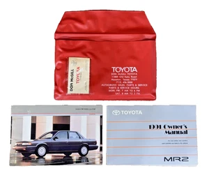 1991 Toyota MR2 Owners Manual User Guide Owner's Operator Book SW20 - Picture 1 of 11
