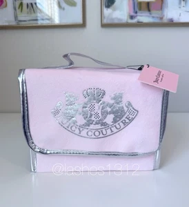 JUICY COUTURE Bolsa de Maquillaje Colgante Estuche de Cosméticos de Viaje - Rosa - Imagen 1 de 7