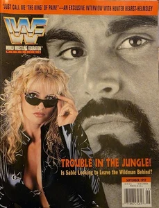 WWF Magazine 1997 September Marc Mero Sable With Sable Poster & Cards B - Picture 1 of 14