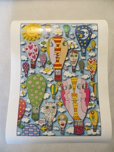 James Rizzi Kunstdruck Bild Farblitho - Bild 1 von 6