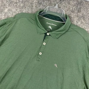 Tommy Bahama Men’s Golf Polo Shirt Green Pattern Size 2XL 929 - Picture 1 of 7