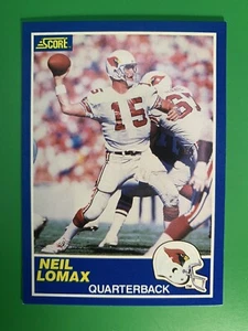 1989 Score Neil Lomax #84 Phoenix Cardinals - Picture 1 of 2