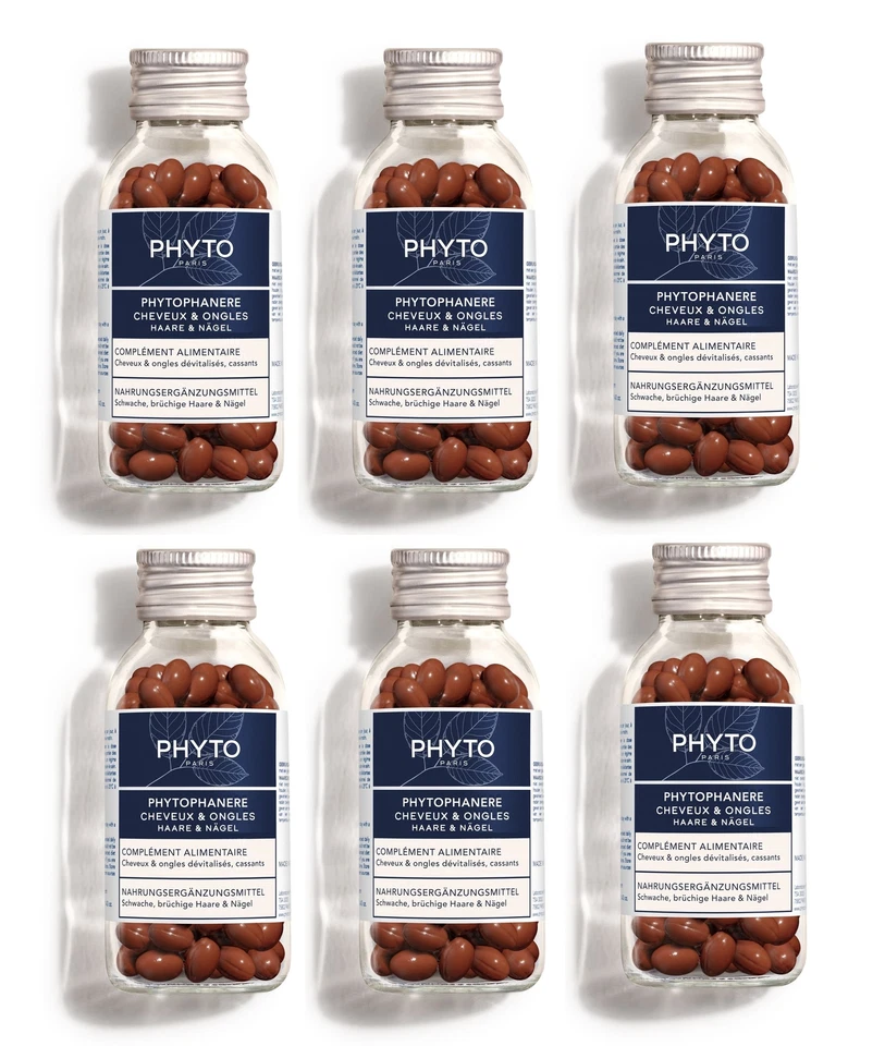 6x Phyto Phytophanere Haare & Nägel 120 Stück - Bild 1 von 1