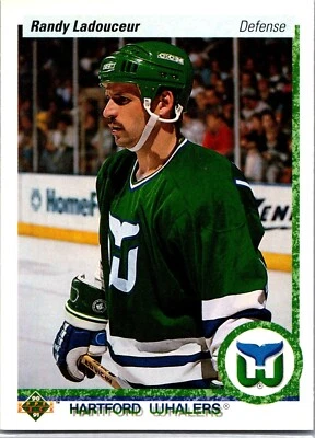 1990-91 Upper Deck Hockey  - #151 Randy Ladouceur - Image 1 of 2