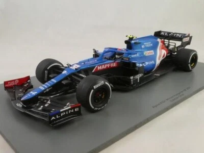 Spark Alpine F1 A521 #31 Esteban Ocon winner Hungarian GP 2021 1/18 18S600 - Immagine 1 di 3
