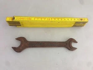  Oldtimer Bordwerkzeug Hazet 19/22 Maulschlüssel Din895 Mercedes Toolbox littlea - Picture 1 of 8