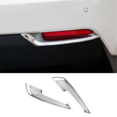 For Lexus NX200t 300 300h 2015-2016 Chrome Rear Fog Light Lamp Bumper Bezel Trim Foto 1 de 4