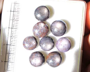 Natural 6 Rays Star Ruby Loose Gemstone Round Cabochon Star Ruby 37.90 Ct - Picture 1 of 3