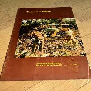 1956 THE TEXACO STAR Magazine - Colombia South America Oil Exploration - Picture 1 of 12