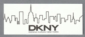 Carte publicitaire - advertising card - DKNY de Donna Karan recto verso - Imagen 1 de 2