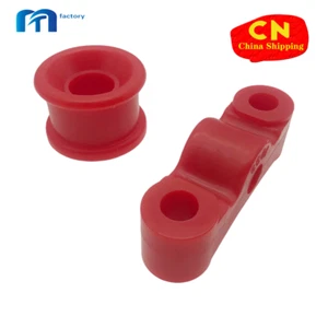 Urethane Shifter Linkage Bushing Kit For DOHC CIVIC B Series B16 B20 B18 Red New - Picture 1 of 4