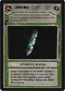 Mina Orbital (Estrella de la Mina II) | Descifrador Star Wars CCG | Casi nuevo/LP - Imagen 1 de 1