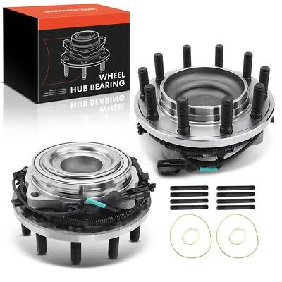 2x Conjunto de cojinete de cubo de rueda delantera para Ford F-450 F-550 Super Duty 2005-2010 Foto 1 de 4