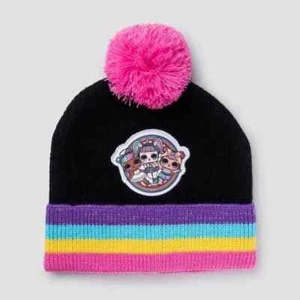 New! Girls' L.O.L. Surprise! Pom Beanie Hat - Picture 1 of 4