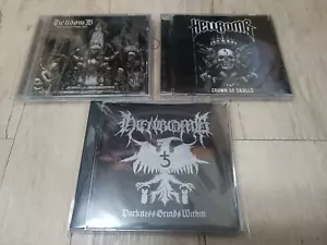 Lot of 3: HELLBOMB Death Abbath Demonaz Seance Nocturnal Immortal Impiety Grave - Picture 1 of 1