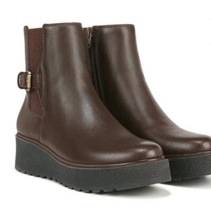 NEU SOUL Naturalizer Jayda flache Damen-Stiefeletten halbhoher Schaft wählbar braun 9,5 - Bild 1 von 10