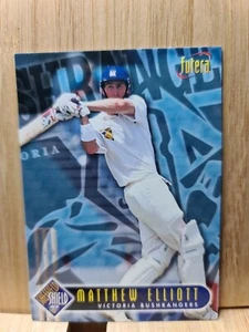 MATTHEW ELLIOTT🏆#88 1996 Futera World Cup SHEFFIELD SHIELD Cricket Card🏆 - Picture 1 of 2
