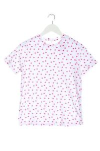 DUNNES STORES T-Shirt Damen Gr. DE 36 weiß-pink Casual-Look