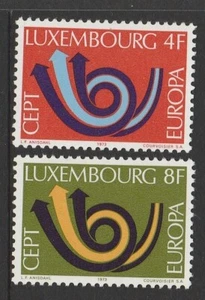 LUXEMBURGO - EUROPA 1973 juego completo de 2 montadas sin montar o nunca montadas - Imagen 1 de 1