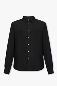 DIESEL‘S-PLAN-X’ BLACK 100% LINEN LOOSE FIT SHIRT - SIZE S RRP £140 - Picture 1 of 1
