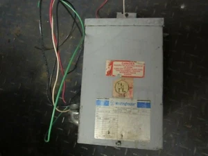 WESTINGHOUSE TYPE EP TRANSFORMER SINGLE PHASE S38N11S82N - Picture 1 of 6