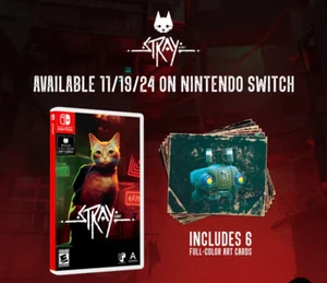 Stray Inc Art Cards Nintendo Switch Brand New Sealed - Picture 1 of 12