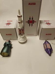 ALESSI Christmas 2023 Holyhedrics ESA 07 Baumspitze, ESA06 1 Dome, ESA06 3 Bell - Picture 1 of 2