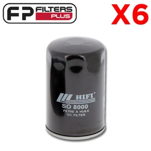 6 x SO8000 HIFI Oil Filter Fits Kohler, Rotair, Lombardini 2175280S, ED2175280S - Picture 1 of 1