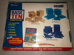 Learning Resources Base Dieci Starter Set Kit, Blu 141 Pezzi - Foto 1 di 2