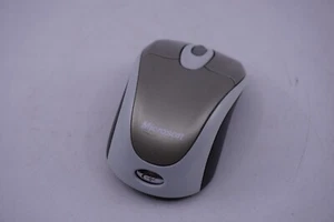 Microsoft Wireless Mobile Mouse 3000 Silver and Gold - Tested with Dongle - Picture 1 of 4
