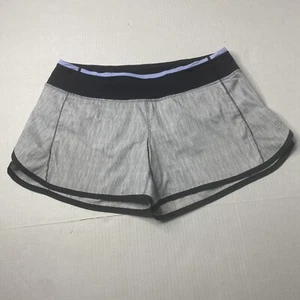 Lululemon Turbo Run Short Wee Are From Space Black March Multi/Black Lavender  6 - Picture 1 of 10
