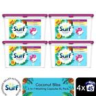 Surf 3 in 1 Washing Capsules with Natural Essential Oil Coconut Bliss 45W, 4pk