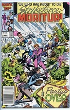 Strikeforce Morituri 1986 series # 4 near mint comic book