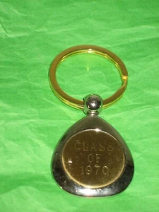 Schlüsselanhänger Klasse 1970 silber & goldfarben - Bild 1 von 4