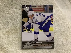 Slater Koekkoek 2015-2016 Upper Deck Series 1 Young Guns Rookie Card No.224