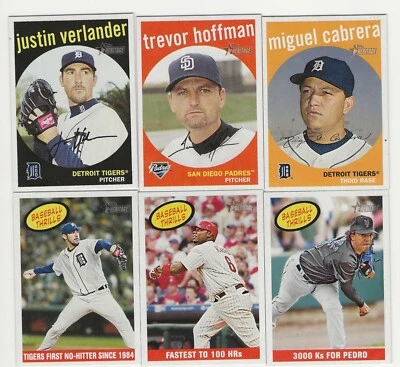59 respaldos negros diferentes Topps Heritage 2008 como se muestra Foto 1 de 4