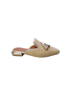 Shaddy Mocassino Sabot Donna Naturale/Oro 115246300 - Imagen 1 de 12