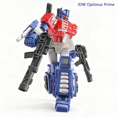 Figuras de acción Blokees Transformers G1 IDW Optimus Prime Building Block Shining4 Foto 1 de 4