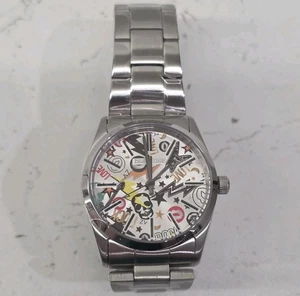 Orologio da polso Zadig & Voltaire argento quarzo analogico Rock Love acciaio ZVF1001 nuovo - Foto 1 di 13