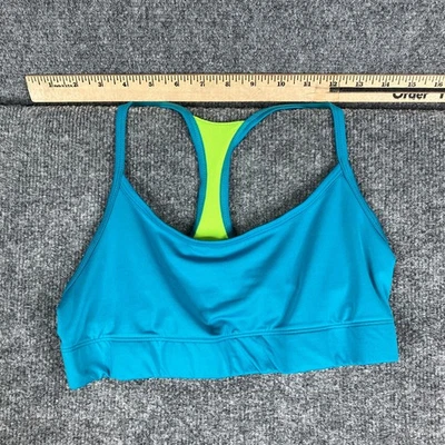 Sujetador deportivo C9 Champion para mujer pequeño azul espalda deportiva malla forrada entrenamiento Foto 1 de 4