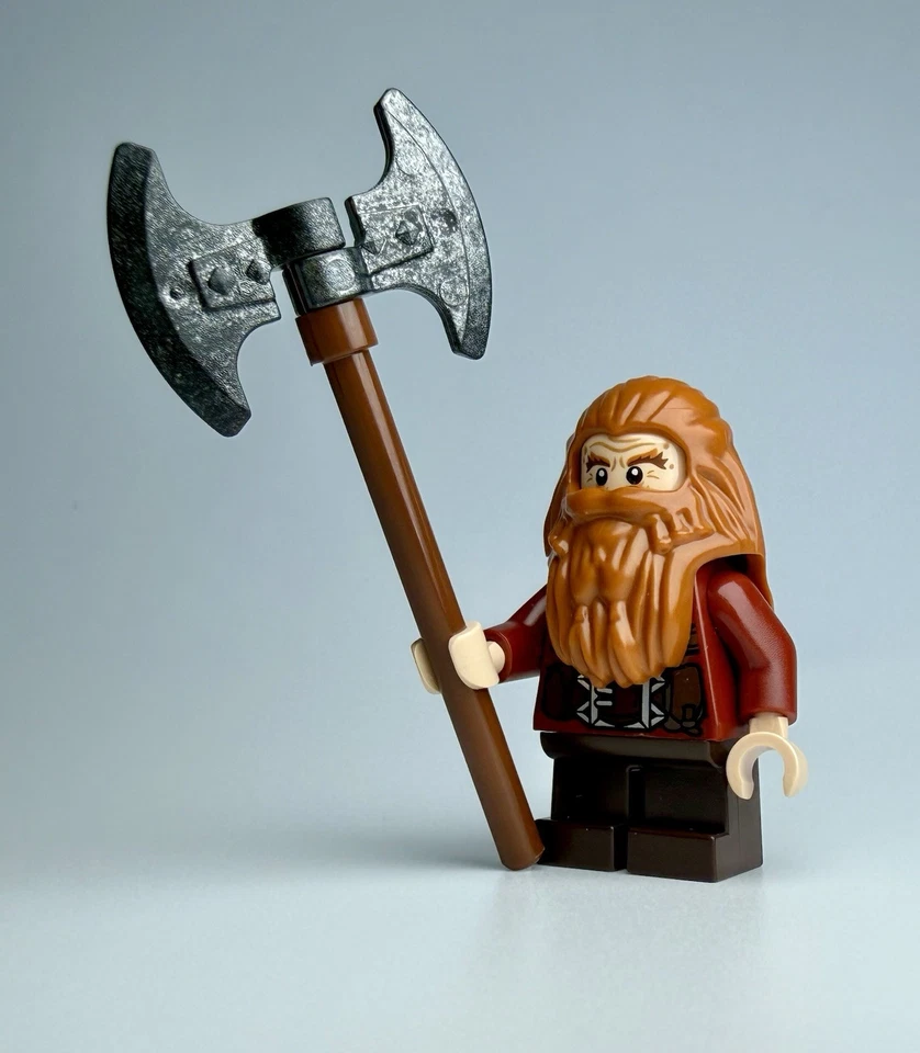 LEGO® Gloin the Dwarf Minifigure w/ Battle Axe 79004 Hobbit Mini Figure NEW - Image 1 of 4